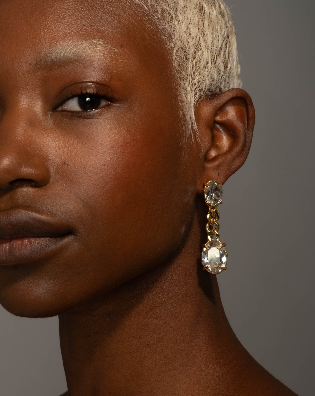 Bonbon Crystal Drop Post Earring - Photo 2