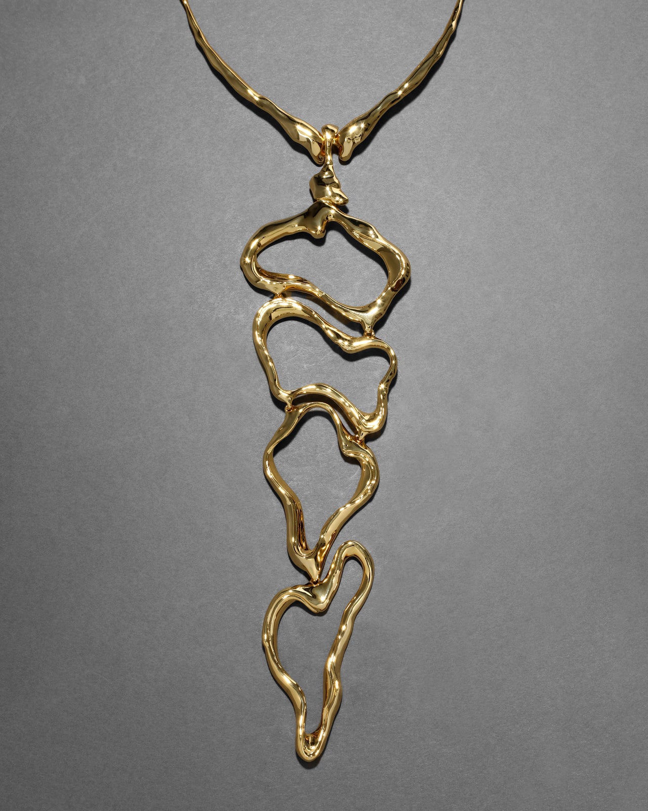 Brut Gold Cascade Collar Necklace - Photo 2