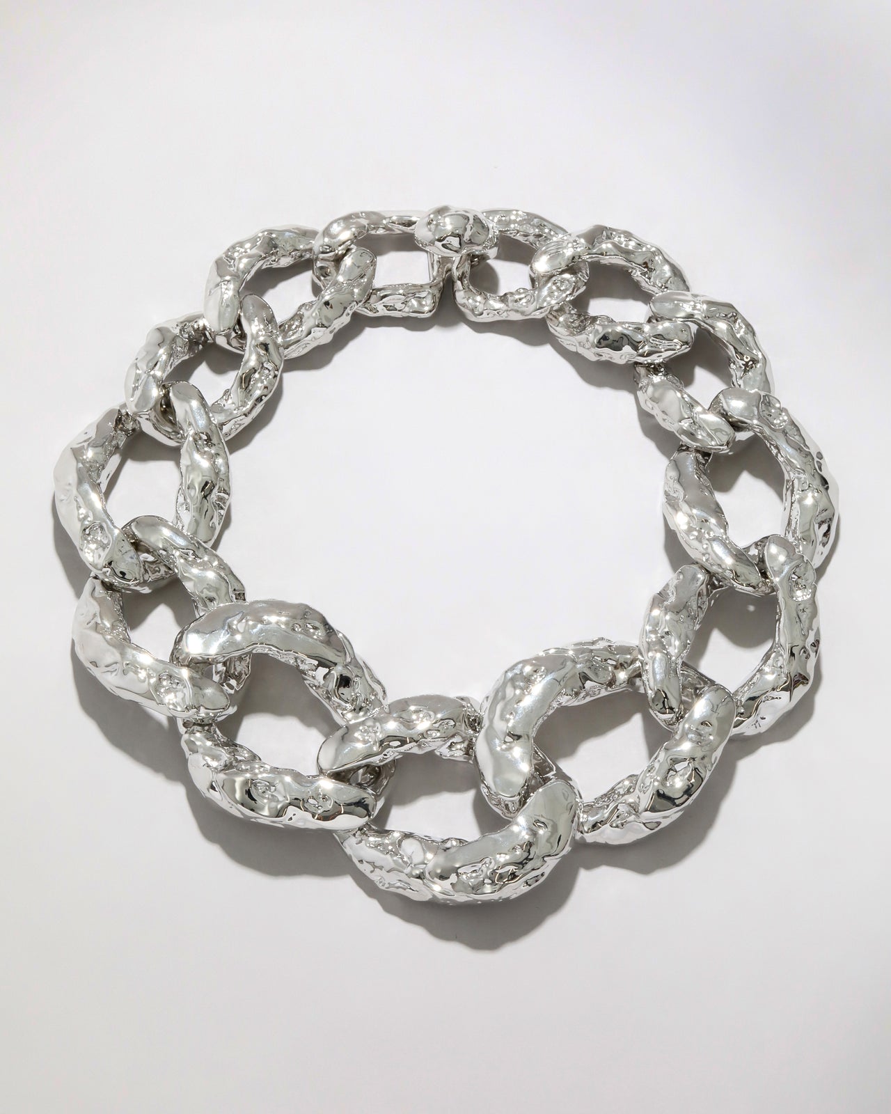 Brut Silver Curb Link Necklace - Photo 2