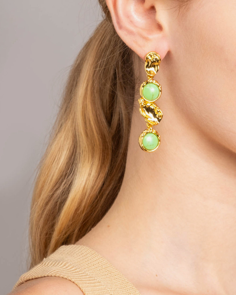 Brut Mojave Coin Linear Post Earring - Photo 2