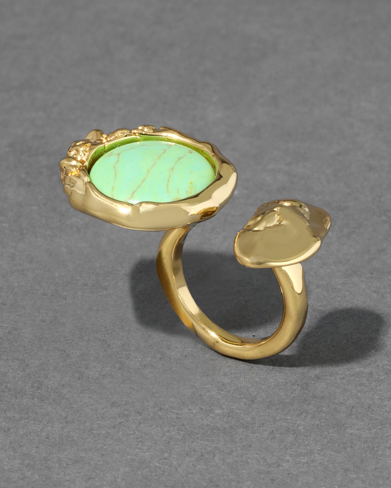 Brut Mojave Coin Open Ring - Photo 2