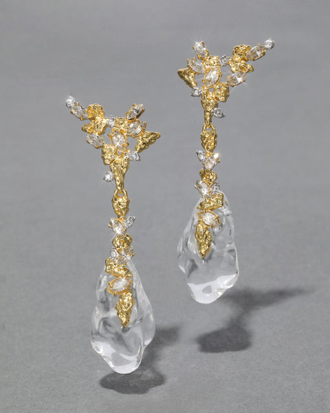 Lucite Post Drop Earring Dream Rain ALEXIS BITTAR