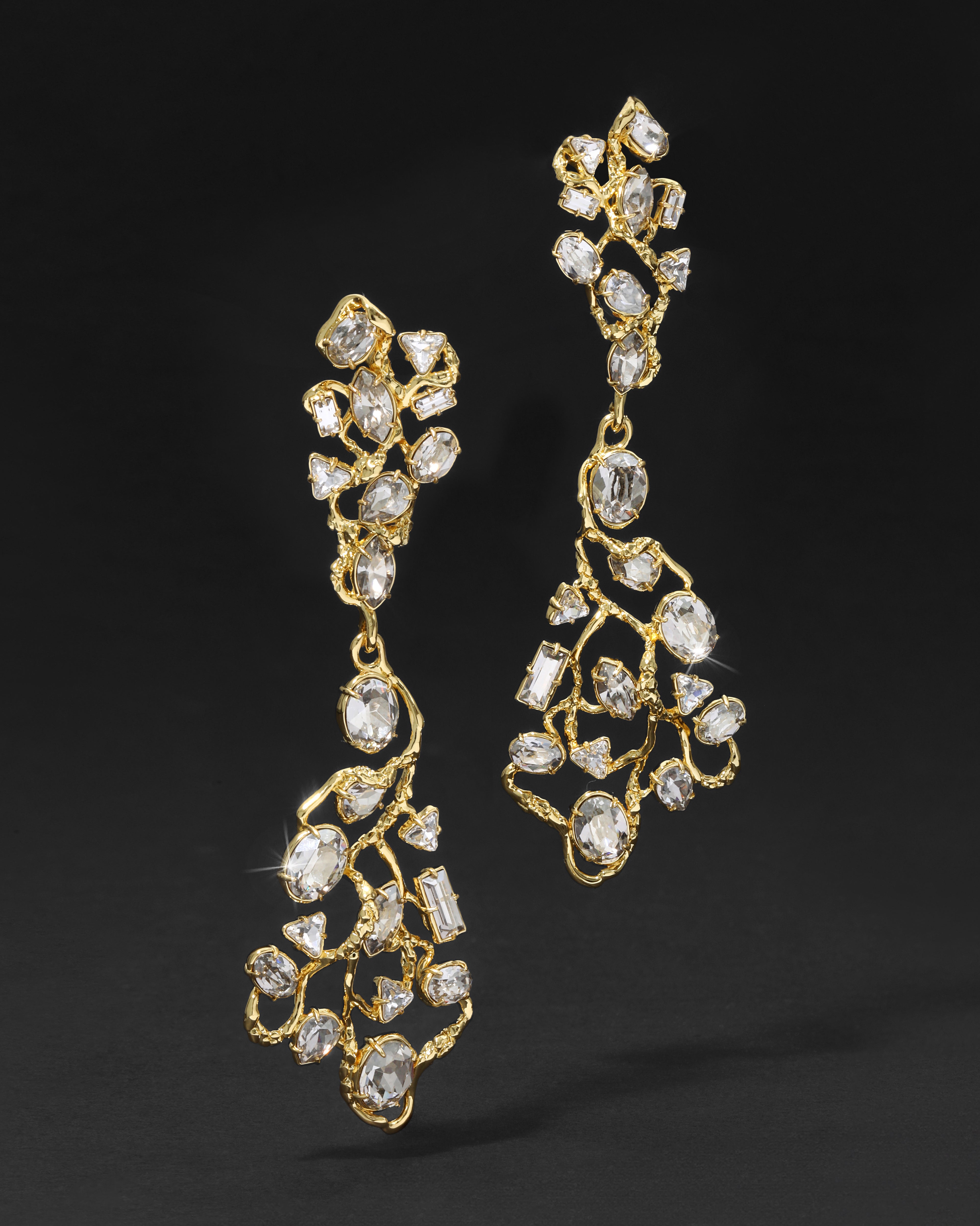 Éclat Crystal Large Drop Earring