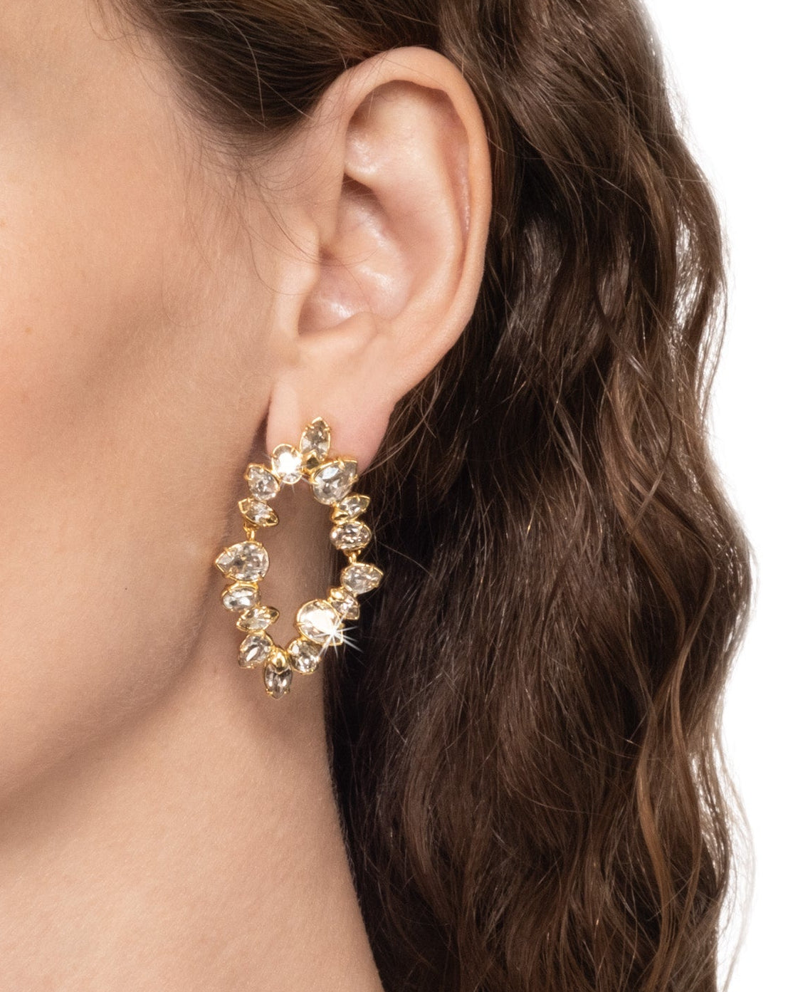 Éclat Crystal Open Post Earring - Photo 2