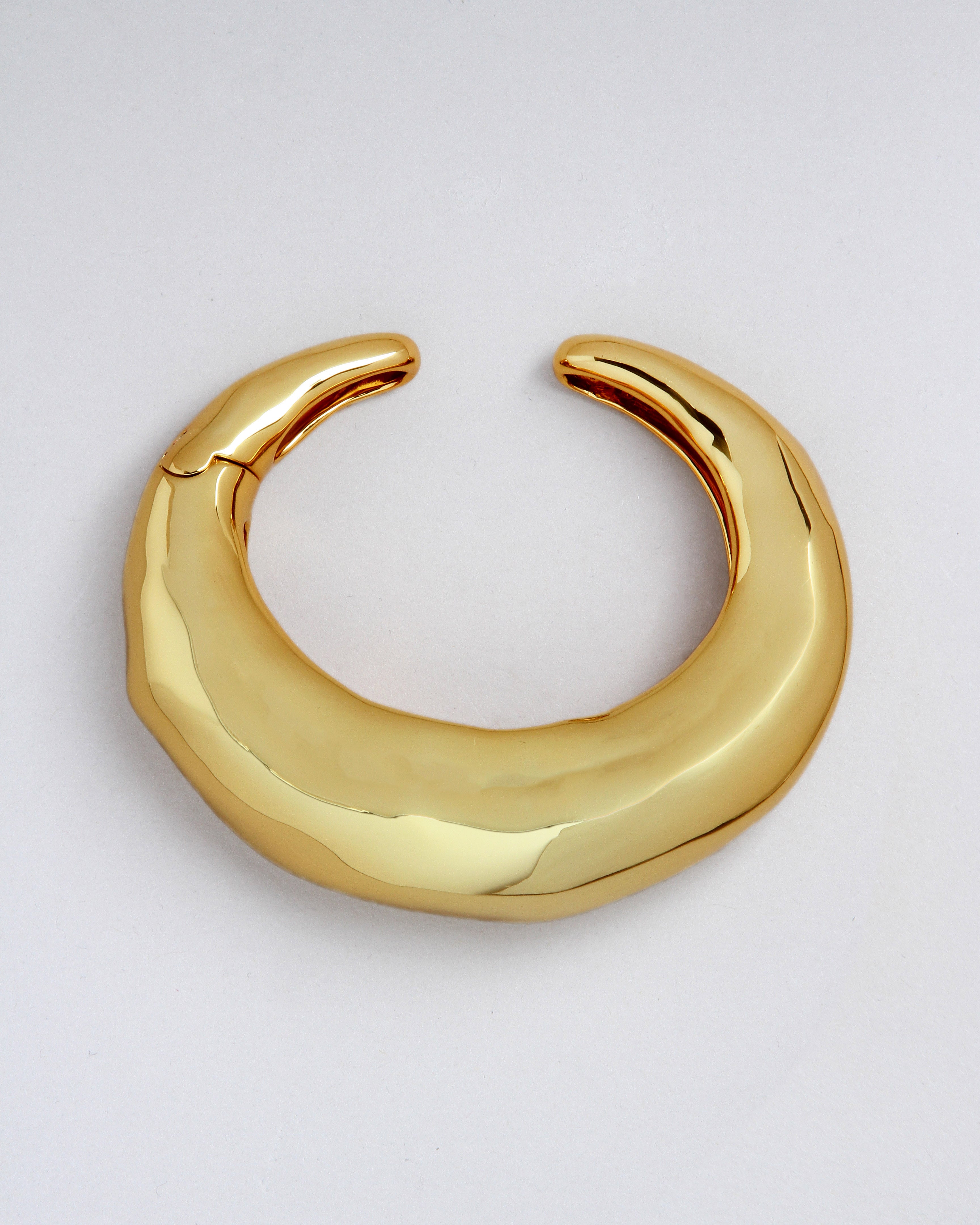 Large Molten Hinged Cuff