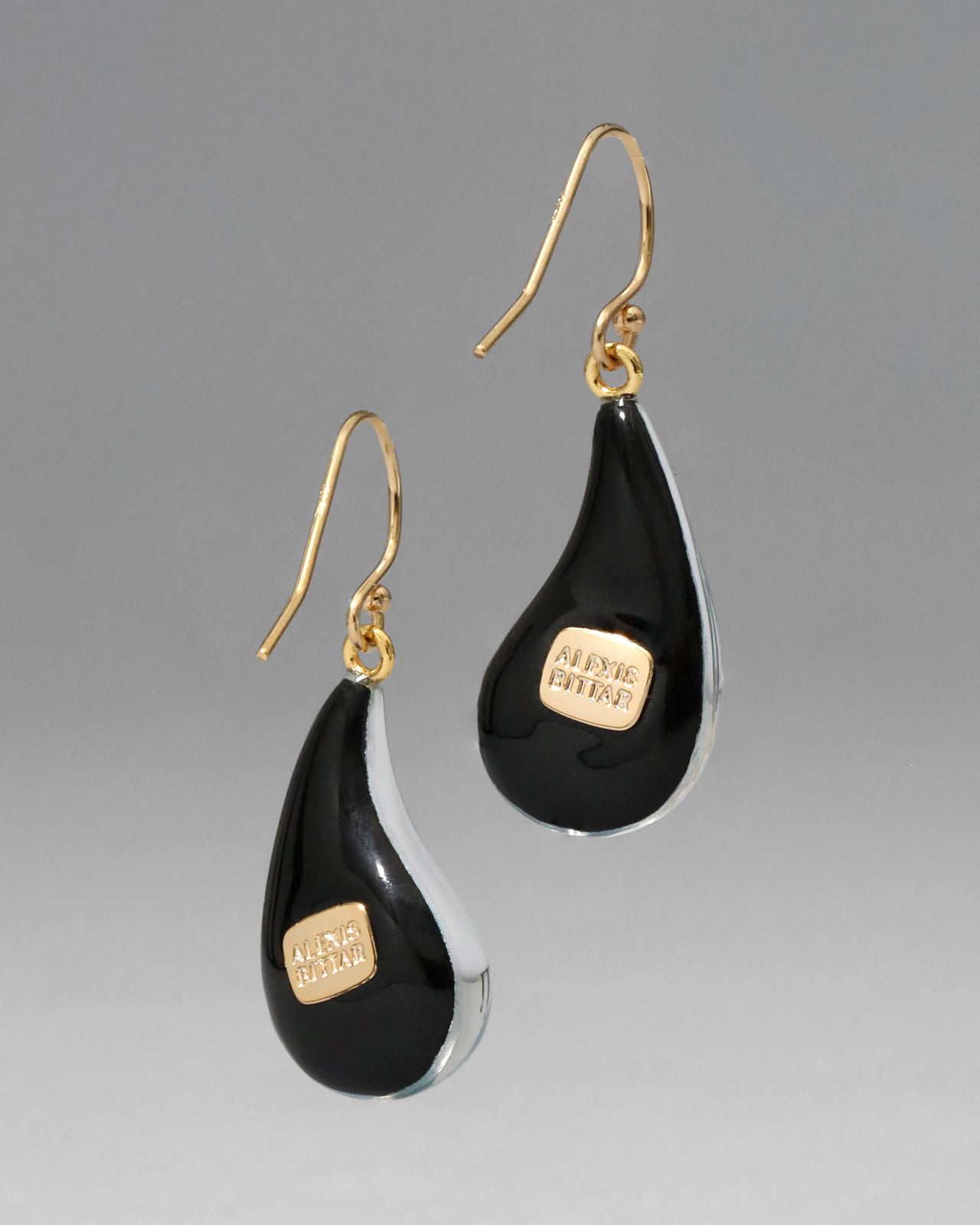 Lucite Dewdrop Earring- Metallic Sky - Photo 2
