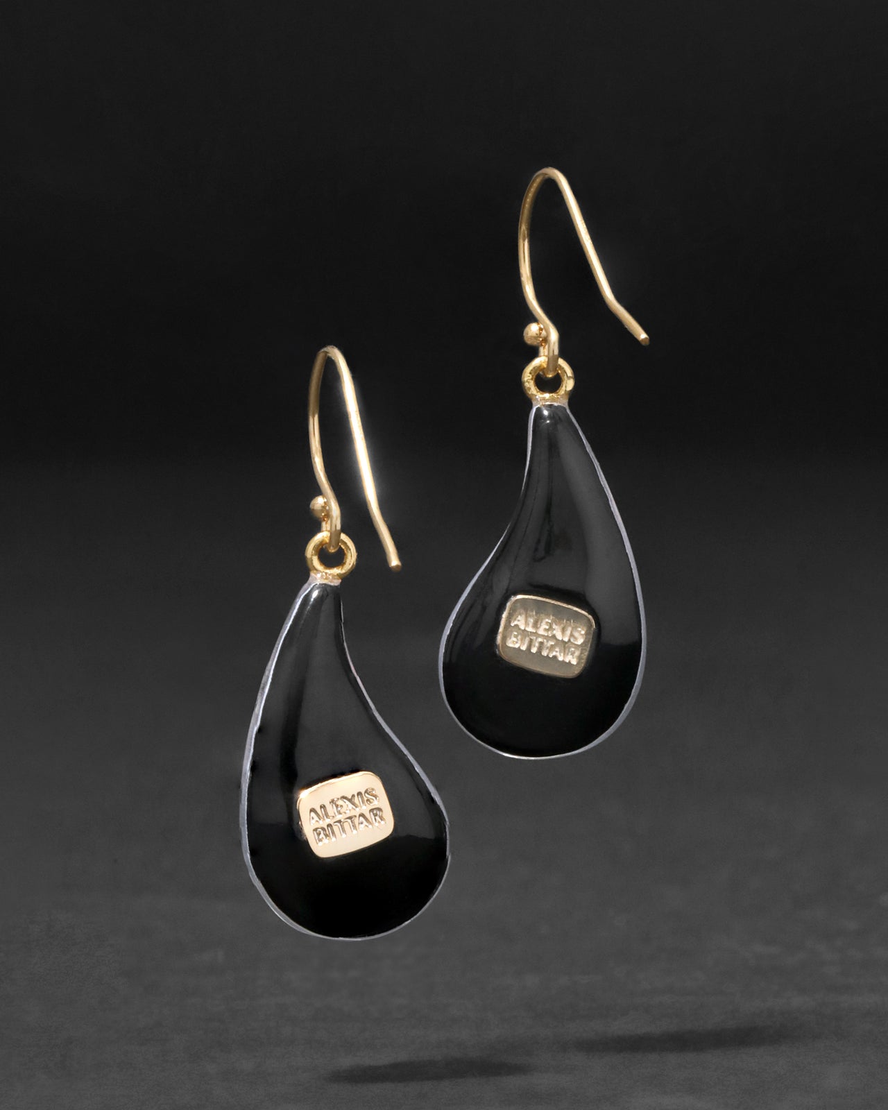 Lucite Dewdrop Earring- White Opal - Photo 2