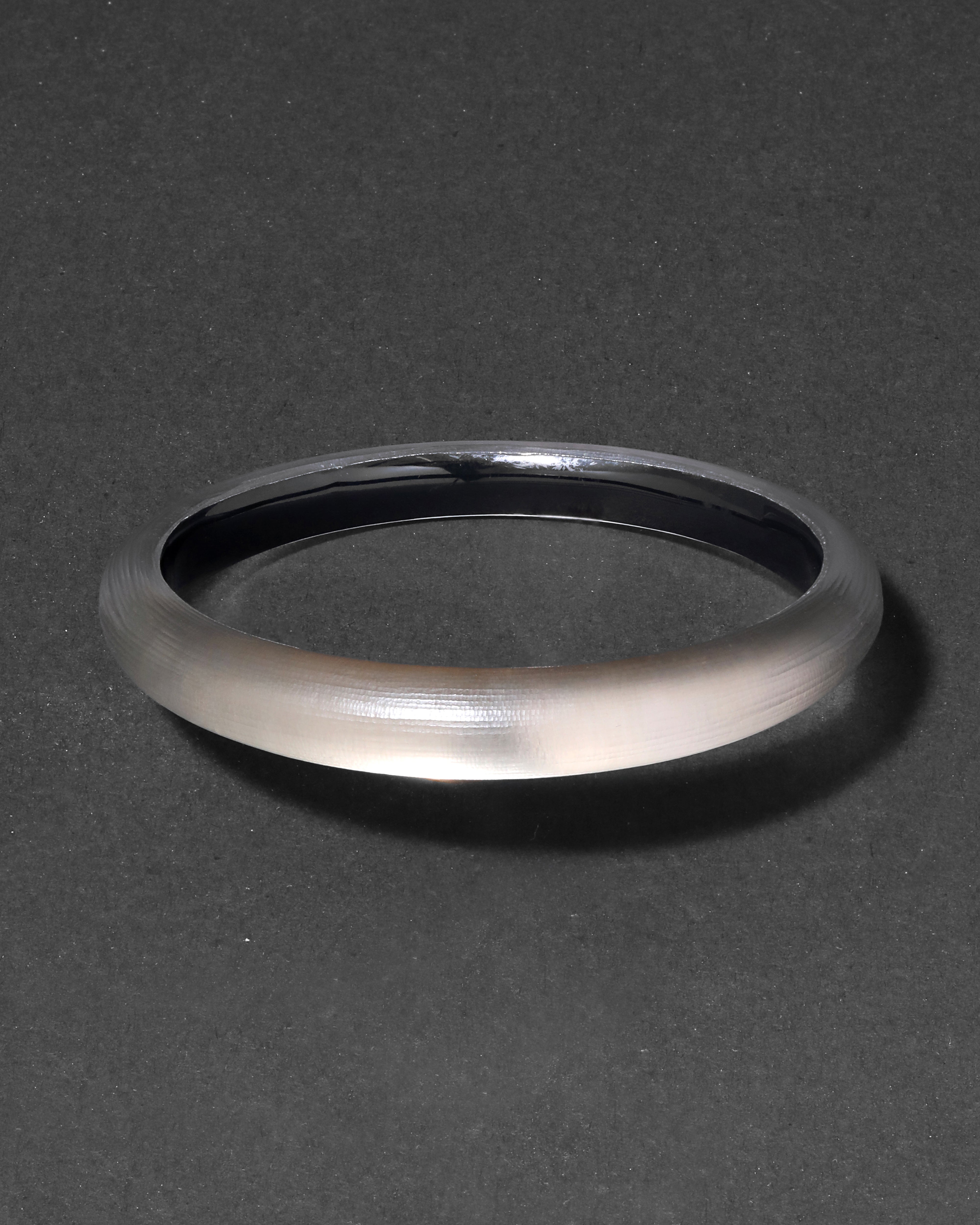 Lucite Skinny Bangle Bracelet Warm