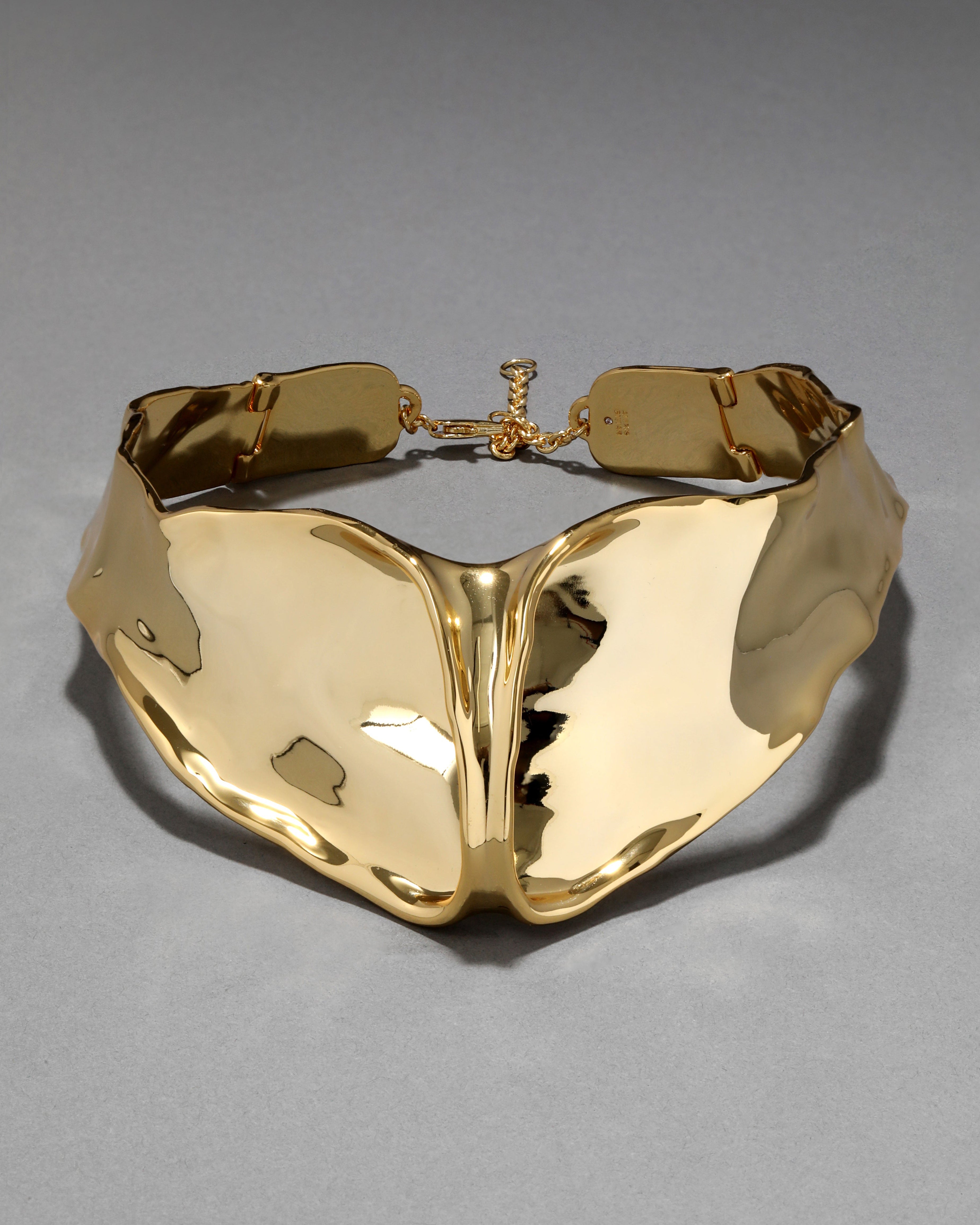 Molten Crest Collar Necklace