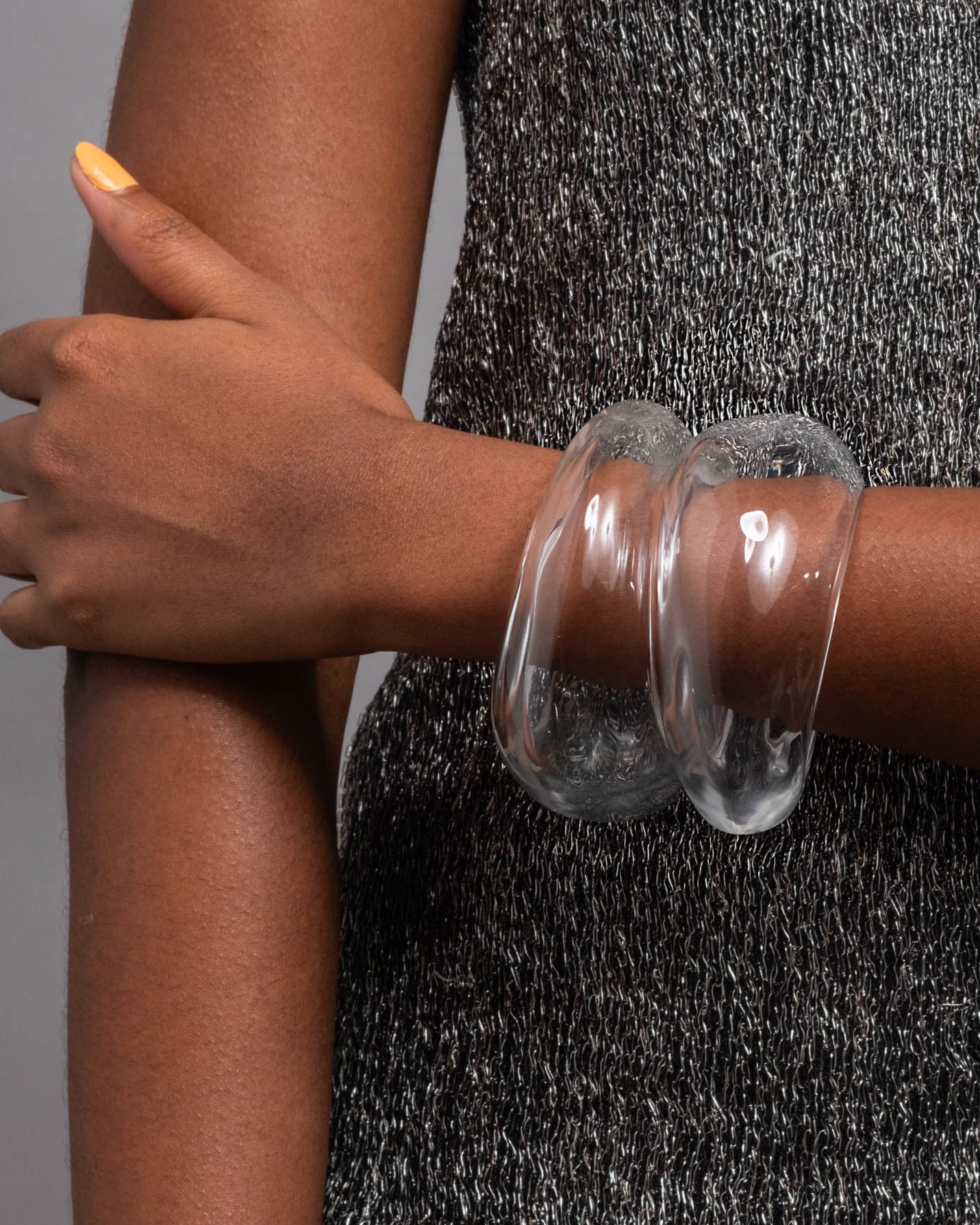 ブレスレット LAZY DAWN twist bangle Orson Loop Bungee Rope Bracelet, Sterling Silver – idfg5jeou.com