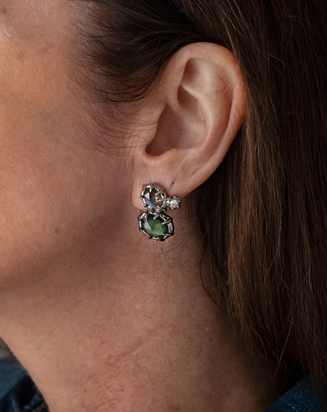 Punk Royale Cluster Post Earring - Photo 2
