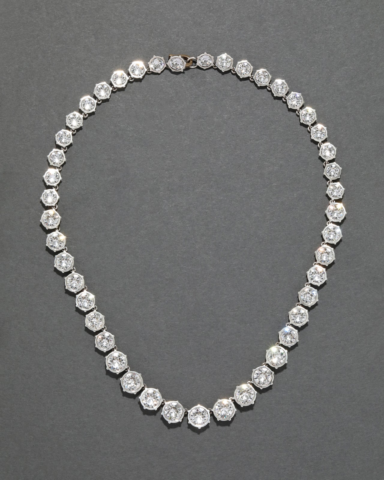 Cut Luminous Crystal Small Riviera Necklace - Photo 2