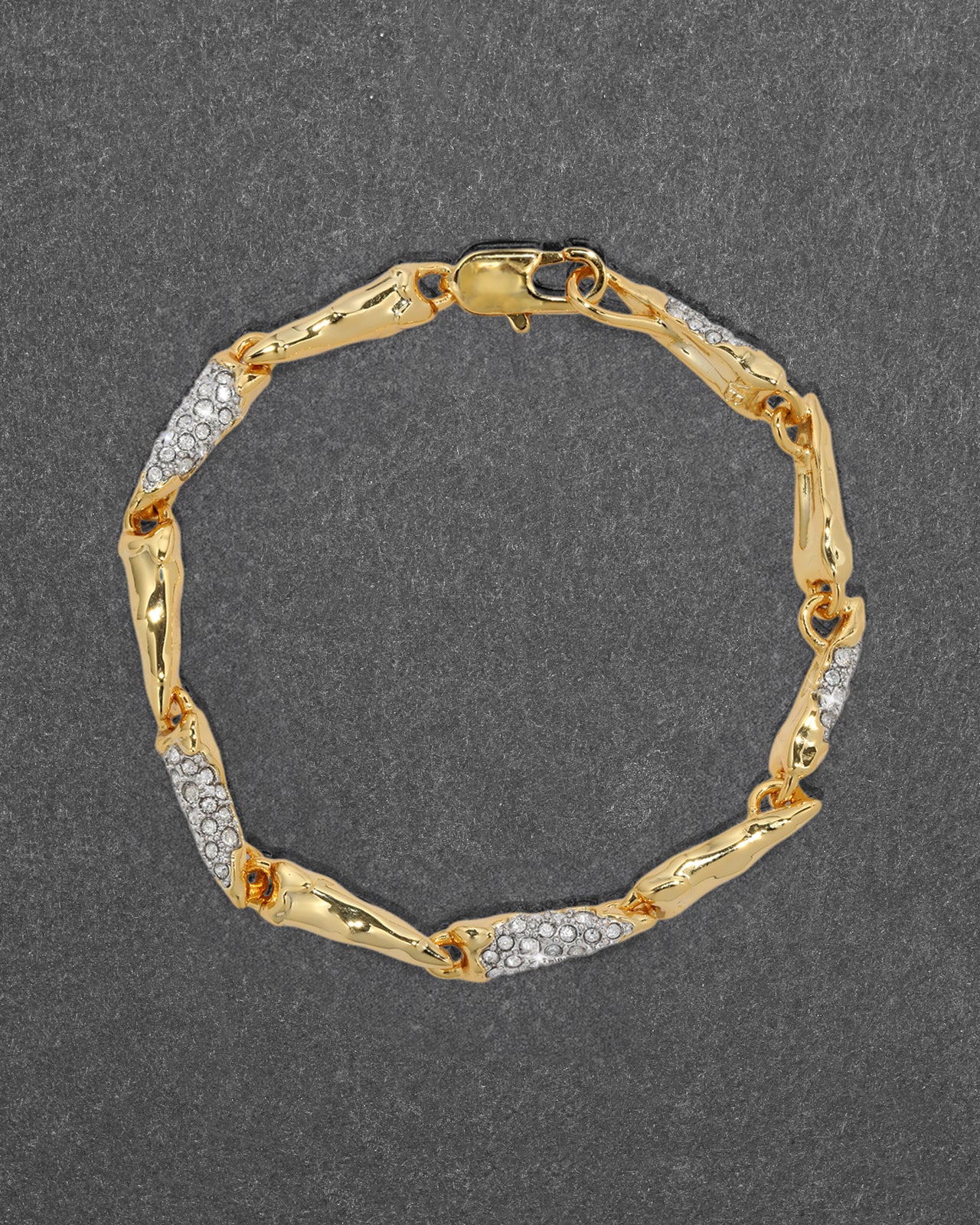 Solanales Crystal Linked Spear Bracelet - Photo 2