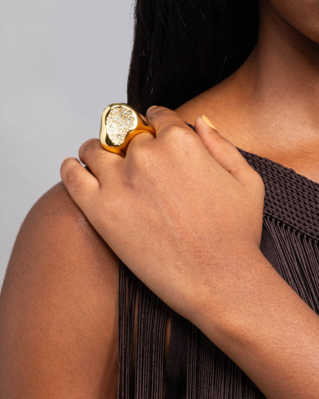 Statement Rings - Lucite Block Rings & Metal Statement Rings Statement Rings - Lucite Block Rings & Metal Statement Rings