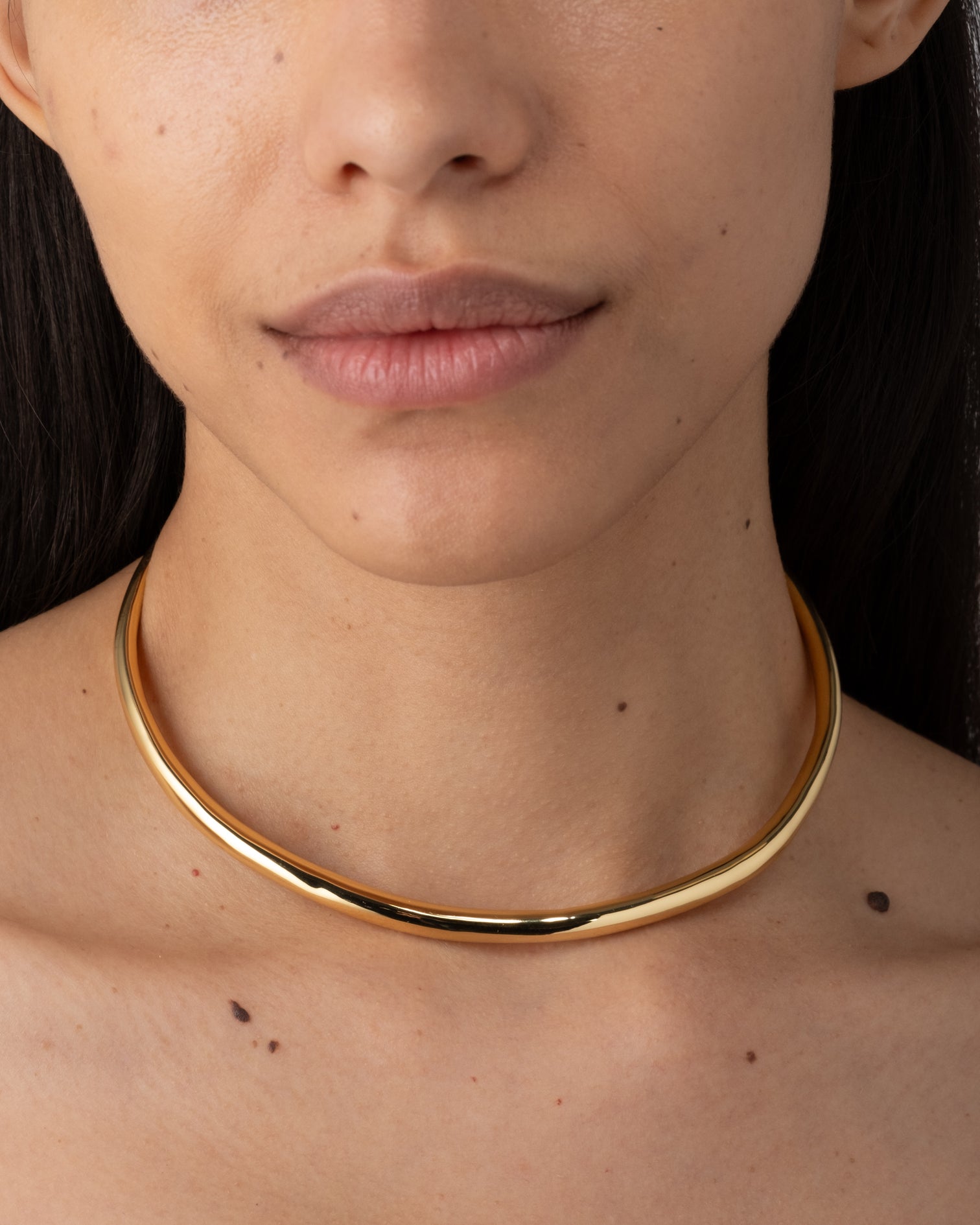Thin Collar Necklace Gold ALEXIS BITTAR