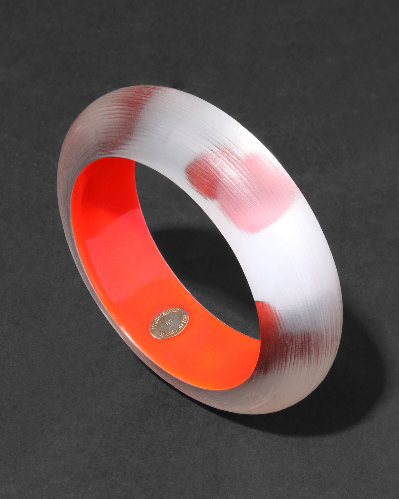 Archive Lucite Bangle Bracelet - Bubbles - Photo 2