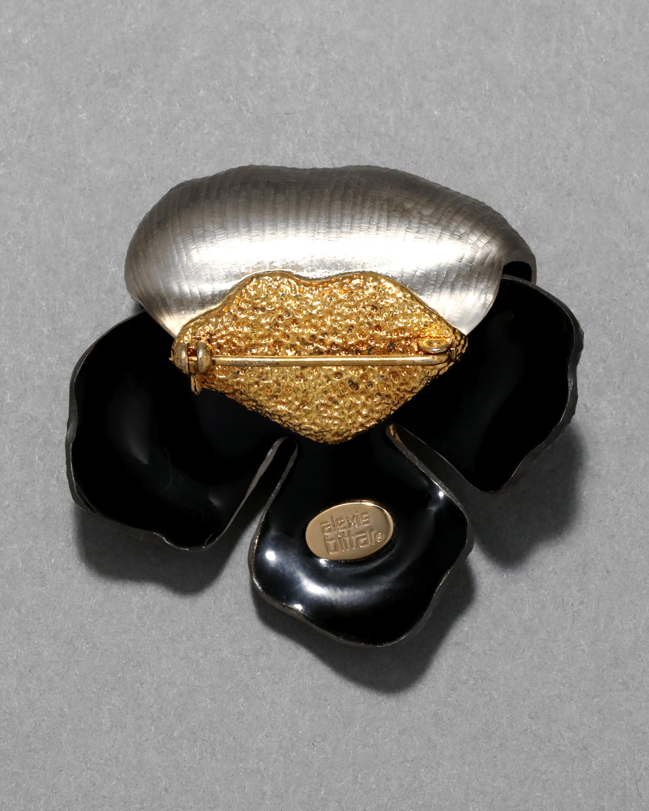 Archive Folded Petal Lucite Flower Pin - Photo 2